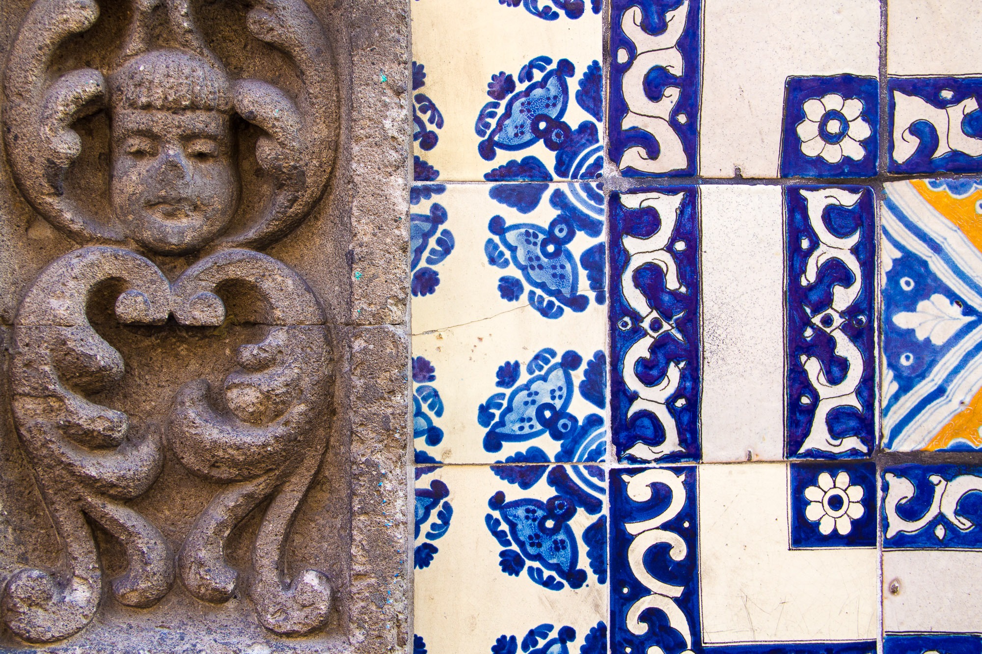 Azulejos, Centro HistÃ³rico da Cidade do MÃ©xico.